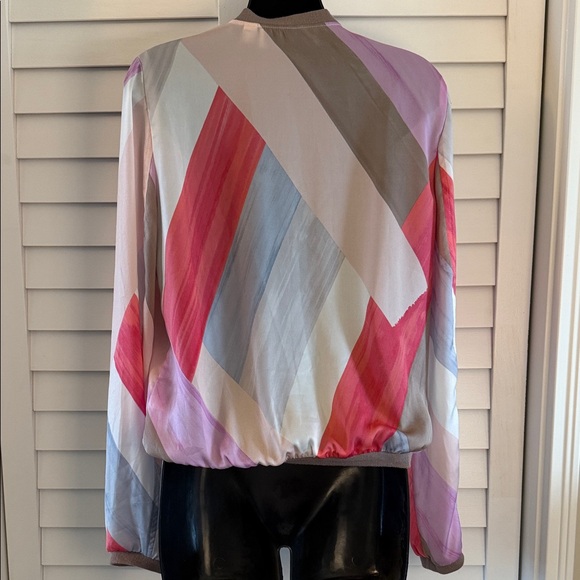 Mexx Metropolitan Pasrel Multicolored Lightweight Bomber Jacket - Picture 4 of 7